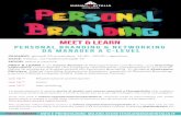 Meet & Learn - Manageritalia€¦ · Personal Branding & Networking da manager a C-Level QUANDO: giovedì 22 novembre, 16.30 – 20.00 + aperitivo DOVE: Milano, via Fatebenefratelli