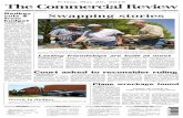Friday, May 20, 2016 The Commercial Review full pdf_Layout 1.pdf · 5/20/2016  · McWhorter. “I guess you co ul d sayw enif - n t sid of hw.” Al thr ebg an s exhibitors at the