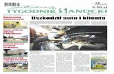 Uszkodził auto i klienta - Tygodnik Sanockitygodniksanocki.eu/archiwum/2013/nr28.pdf · dzi, że napastnik zaatakował go bez żadnego powodu. Komańcza * 28-letni mieszkaniec powiatu