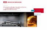 Zeszyt 8.4 Techniczna ochrona przeciwpożarowa w budownictwie 4 Reakcja na ogień – klasyfikacja ogniowa wyrobów budowlanych 6 Odporność ogniowa – klasyfikacja ogniowa elementów