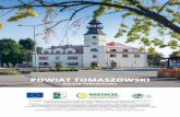 POWIAT TOMASZOWSKIroztoczewita.pl/wp-content/uploads/2018/07/powiat_tomasz... · 2018-10-11 · 3 Powiat tomaszowski usytuowany jest w południowo-wschodniej części województwa
