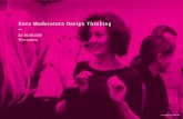 Kurs Moderatora Design Thinking · 2018-10-17 · Warsztaty design thinking prowadziła dla m.in. PwC, Sokołów, PZU, Cognifide, Miasto Warszawa, Black Red White, Primavika. Na co