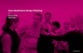 Kurs Moderatora Design Thinking · 2019-08-29 · Warsztaty design thinking prowadziła dla m.in. PwC, Sokołów, PZU, Cogniﬁde, Miasto Warszawa, Black Red White, Primavika. Na