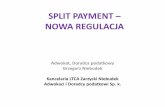SPLIT PAYMENT NOWA REGULACJAg2.infor.pl/p/_files/341000/1_mechanizm_podzielonej_platnosci.pdf · 100+23 VAT-123 -0 Saldo po operacji 877 0. SPOSOBY DOKONYWANIA ROZLICZEŃ ...