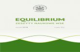 EQUILIBRIUM - Wyższa Szkoła Ekonomiczna w Białymstoku/media/files/wydawnictwo/equlibrium_1_2018.pdfW Polsce funkcjonuje 1,91 mln przedsiębiorstw niefinansowych, które określane
