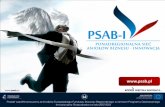 Prezentacja – PSAB-I tytuł...Jedyna ponadregionalna Sied Aniołów Biznesu w Polsce; 27 pracowników w 11 biurach zlokalizowanych w 5 województwach; Zasięg ogólnopolski; 350