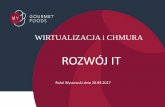 Prezentacja programu PowerPointdatacentertrends.pl/2017/wp-content/uploads/2017/10/Wirt...Wirtualizacja XenServer •Porównywalny do VMVare •Deduplikacja •Wirtualizacja Desktop