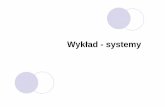 Wykład - systemyludwik_wicki.users.sggw.pl/ZProd_syst.pdf · 2011-01-20 · System zSystemy nie sąrealnie egzystującymi stworami, lecz konstrukcjami myślowymi ludzi tworzonymi
