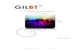 LED Presentation Designer - GilBTG ILBT - producent wyświetlaczy LED 1.2. Okno edycji prezentacji Ekran edycji dzieli się na dwie podstawowe części, skrajnie po lewej na białym
