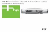 HP Photosmart 3300 All-in-One serieswelcome.hp-ww.com/ctg/Manual/c00486462.pdf10.0.0 - 10.1.4. Urządzenie HP All-in-One – najważniejsze informacje Rozdział ten opisuje wszystkie