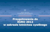 Przygotowania do EURO 2012 w zakresie lotnictwa cywilnego€¦ · Przygotowania do EURO 2012 w zakresie lotnictwa cywilnego . MINISTERSTWO TRANSPORTU, BUDOWNICTWA ... Wrocław 41