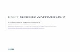 ESET NOD32 Antivirus · ESET NOD32 Antivirus w wersji 7 charakteryzuje wiele małych ulepszeń: Ochrona przed lukami w systemie zabezpieczeń - bardziej zaawansowane opcje filtrowania,