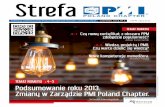 Podsumowanie roku 2013. Zmiany w Zarządzie PMI Poland Chapter.strefapmi.pl/wp-content/uploads/2015/02/Strefa-PMI-05.2014.pdf · Publikacja wydawana przez Project Management Institute