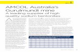 Klipstone - Industrial minerals geologist consulting ...klipstone.com.au/wp-content/uploads/Pg-39-43-AMCOL-GURULMUNDI-MINE.pdfCreated Date: 6/11/2014 4:44:45 PM