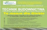 TECHNIK BUDOWNICTWApce.lebork.pl/files/download/1105/wkladkaTB-2018.pdf · 2018-03-09 · w organizuje i prowadzi roboty budowlane m.in. zbrojarskie i betoniarskie w kieruje pracą