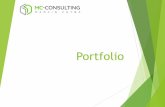 Portfolio - MC Consulting · 2018-03-01 · Przedsiębiorstwo Budowlane BESTA Sp. Z o. o. Zakres zlecenia: Fasady w systemie: Jansen VISS TV Drzwi w systemie: Jansen Janisol/Economy