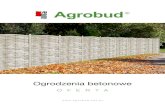 Ogrodzenia betonowe - Agrobud Koszalinagrobud.net.pl/.../uploads/2017/07/ogrodzenia-betonowe.pdf · 2017-07-05 · ogrodzenie CEGŁA 4C • szer. 2,05 m • wys. 2,00 m • 4 płyty