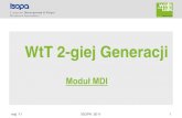 WtT 2-giej Generacji - ISOPA corrected... · 2015-03-19 · Walk the Talk Drugiej Generacji • WtT został wprowadzony w 2006 roku jako pakiet ISOPA dla przemysłu poliuretanowego