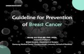 PowerPoint Presentationgbcc.kr/upload/Byung Joo Chae_190417.pdf · CANCER Breast Cancer Prevention (PDQ@) Professional Version . Taking medicine to treat a precancerous condition