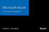 Microsoft Azure - SOLIDWORKS · 2018-08-09 · Microsoft Azure to ponad 60 usług i funkcji maszyny wirtualne Windows oraz Linux Visual Studio On-Line oraz usługi dla aplikacji Mobilnych