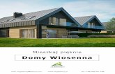 VegaDomy Oferta Maj 2019vegadomy.pl/Materialy/VegaDomy_Oferta_2019.pdf · 2019-09-02 · Oferta obejmuje: ๏ Budynki mieszkalne jednorodzinne z poddaszem użytkowym i garażem w