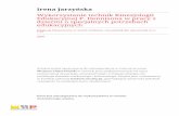 Irena Jarzyńskabazhum.muzhp.pl/media//files/Edukacja_Elementarna_w... · – „Profile organizacji mózgu”, – „Dennisonowska metoda całomózgowego czytania”, 1 P. Dennison,
