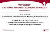 Szkolenie - Gmina Tarnowo Podgórnebip.tarnowo-podgorne.pl/tarnowo/zasoby/files/bip/wybory/2019_pe/... · Ustawa z dnia 5 stycznia 2011 r. — Kodeks wyborczy (Dz. U. 2 z 2019 r.