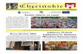 Święto Chęcin za nami · 2017-06-26 · że swoją obecnością dają świadectwo tamtych dni oraz księdzu Proboszczowi Markowi Kaczmarczykowi za wygłoszenie pełnej patriotyzmu