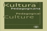 Kultura Pedagogiczna 2014/1 / Pedagogical Culturewuw.pl/data/include/cms/Kultura_Pedagogiczna_Pedagogical_Culture_1_2014.pdfThe journal has a Polish home, being published by the University