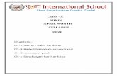 Class –X HINDI APRIL MONTH SYLLABUS Chapters:- Ch-1-Sakhii - …punainternationalschool.com/assets/upload/ck-images/STD-10th ch… · -harihar kaka . पद भाग पाठ-Ó