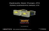 Hydraulic Gear Pumps JT2 - HEKTOS · parametry jednosmÌrnÝch zubovÝch Èerpadel Øady "t2" parametry jmen. velikosti t2-4 t2-5 t2-6,3 t2-8 t2-10 t2-12,5 t2-16 t2-20 t2-25 t2-32