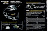 inpresX Classic ST-Long カタログ · 40 g ñH-10CLASS C-62R-40> S20ceqfiffliS SAE 0) . saocäRt* L UN : SAE : Made : Mad, in China ST-Long DRIVER FAIRWAY WOOD SPOON 140 (yards)