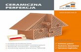 CERAMICZNA PERFEKCJA - Sprzedaż materiałów budowlanych ... · dę w rzeczywistych warunkach budowy domu jest nieosiągalna, a której wymagają materiały układane na cienkie