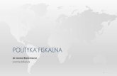POLITYKA FISKALNAiwonabialomazur.com/data/files/polityka_fiskalna.pdf · 10 wojny światowe amerykański „new deal” po wielkim kryzysie W Polsce w czasach PRL nie liczono PKB