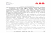 Historia i rozwój ABB w Polsce - SKAMER-ACM · 2019-06-26 · ABB, Materiały o Firmie str. 1 XXIII KONFERENCJA AUTOMATYKÓW RYTRO 2019 ABB ABB Sp. z o.o. ul. Żegańska 1 04-713