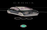 CENNIK - Fiat Italia · Fiat 500/500C seria 7 Wszystkie samochody osobowe marki Fiat (z wyłączeniem Sedici) sprzedane od 1.01.2012 i zakupione w punktach sprzedaży dealerów Fiata