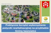 Gminy Iwanowice - marr.pl · • Obszar gminy zajmuje powierzchnię 7 062 ha (70,62 km2), któryobecnie zamieszkuje ponad 9 000 mieszkańców. • Na terenie gminy wyznaczono 23 sołectwa.