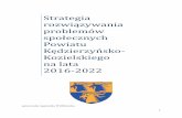 Strategia rozwiązywania problemo w społecznych Powiatu ...pcprkkozle.pl/bip/upload/files/771470649899-1.pdf · Upowszechniania Ekonomii Społecznej oraz Rozwoju Instytucji Sektora