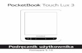 Podręcznik użytkownika - PocketBooksupport.pocketbook-int.com/fw/626-2/ww/5.14.1225/manual/... · 2018-08-10 · Gesty 18 Podświetlenie 21 Połączenie z internetem 21 Instalowanie