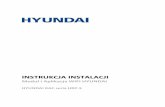 INSTRUKCJA INSTALACJI - Hyundai HVAC.pl · ① Włącz funkcję Wi-Fi, zapali się lampka kontrolna Wi-Fi, wyłącz funkcję Wi-Fi, zgaśnie kontrolka Wi-Fi. ② Po wejściu do funkcji