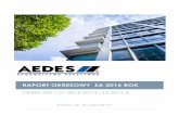 Raport OKRESOWY ZA 2016 ROK - Bankier.pl · 2017-05-31 · RAPORT OKRESOWY ZA 2016 ROK OKRES OD 1.01.2016 DO 31.12.2016 R. Kraków, dn. 31 maja 2017 r.