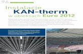 DLA INSTALATORA Instalacje KAN-thermpl.kan-therm.com/kan/upload/kan_pop.pdf · Mistrzostwa Euro 2012. Firma KAN podjęła wyzwanie, jakie stawiają te najnowocześniejsze obecnie