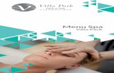 Menu SPA NOWE 02 2019 - Villa Park Med & SPA · Extra Hydrating Cream, H2O INFUSION Hydrolipid Cream, H2O INFUSION S.O.S. Eye Patches. PRO-VITAL ... Repair 3C Cream, BIOFUSION Serum