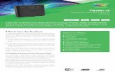 Wireless Ultra-Broadband Gateway with Voice€¦ · fully portable solution that ensures the fastest time to market. Moreover, ... Wireless Ultra-Broadband Gateway with Voice T S