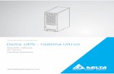 The power behind competitiveness Delta UPS - URG]LQD Ultronelem.nazwa.pl/elem_data/pdf/Instrukcja_Obs_ugi... · Ultron seria DPS (60~120 kVA) 1 1.1 Ważne instrukcje dotyczące bezpieczeństwa