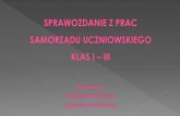 Prezentacja programu PowerPointsp42.wroclaw.pl/images/Prezentacje/Samorzad/Prezentacja-Samorz… · Mikołajki w klasie 3 b. Tak świętowała klasa 1 b. Tak świętowała klasa 3