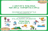 Verbs Level 1 Curriculum Cards...© BINGOBONGO Get Super Easy ABCs and 123s at  Free Supplementary Curriculum Cards Verbs Level 1 Verbs Level 1 © …