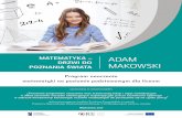 Program nauczania matematyki na poziomie podstawowym dla … · 2020-02-26 · Program nauczania matematyki na poziomie podstawowym dla liceum ... liceum ogólnokształcącego wprowadzonej