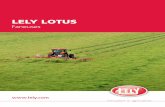 LeLy Lotus - stauffer-cie.ch · Un axe sur le support des roues sous rotor assurent un réglage facile en cinq positions. La hauteur de travail est ensuite réglée en modifiant la