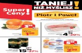 TANIEJ - Slubice24.plslubice24.pl/images/2018/reklama/pip/08_2018.pdf · coca-cola 399 339-33% papier toaletowy mola familijna wybrane rodzaje 1 op./8 szt. metsa tissue 599 399 sprzedaŻ